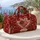 Cranberry Floral Heart Boho Motif For Romantic Getaways And Bridal Travel For Her Quilted Weekend Bag - 5