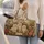 Cream Persian Kittens In Vintage Botanical Garden For Overnight Getaways And Cat Moms Quilted Weekend Bag - 2