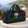 Bohemian Moonlit Lake With Botanical Vines For Festival Travel And Coastal Getaways Quilted Weekend Bag - 5