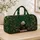 Giant Panda Cub In Jade Bamboo Sanctuary For Travel Gym Overnight Trips Women Gift Quilted Weekend Bag - 4