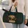 Enchanted Forest Camper With Fireflies And Camp Chairs For Cozy Travel And Glamping Fans Quilted Weekend Bag - 2