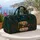 Enchanted Forest Camper With Fireflies And Camp Chairs For Cozy Travel And Glamping Fans Quilted Weekend Bag - 5