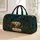 Enchanted Forest Camper With Fireflies And Camp Chairs For Cozy Travel And Glamping Fans Quilted Weekend Bag - 1