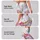 Watercolor Fashion Unicorns With Rainbow Manes For Yoga Studio Lounge And Vacation Leggings - 2