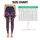 Midnight Navy Boho Purple Rose Bouquet For Yoga Studio Festival And Streetwear Days Leggings - 3