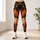 Autumn Pumpkin Maple Leaves And Acorns For Cozy Fall Outfits And Harvest Style Looks Leggings - 6