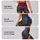 Neo Traditional Dragon With Magenta Grunge Splashes For Festival Streetwear Women Leggings - 2