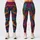 Neo Traditional Dragon With Magenta Grunge Splashes For Festival Streetwear Women Leggings - 1