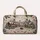 Snowy Winter Village With Name Plaque For Holiday Travel Lovers And Cozy Getaways Quilted Weekend Bag - 6