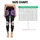 Lavender Daisy Wildflower Botanical Floral Black Aesthetic For Yoga Gym Everyday Style Leggings - 3