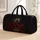Crimson Dragon Castle With Gothic Roses For Dark Fantasy Travel And Renaissance Fans Quilted Weekend Bag - 1