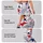 Americana Navy And Crimson Stars On Warm White For Patriotic Summer Outfits Women Leggings - 2