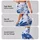 Ocean Blue Daisy Florals On White For Coastal Summer Resort Style Womens Casual Looks Leggings - 2