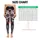Día De Los Muertos Sugar Skulls With Gothic Florals For Yoga Festival Style And Dance Leggings - 3