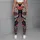 Día De Los Muertos Sugar Skulls With Gothic Florals For Yoga Festival Style And Dance Leggings - 4