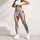Boho Feather Charm Bead Strand Ornament Motif For Resort Yoga Lounge Style Women Leggings - 6