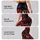 Red Tiger Night Sky With Crimson Stripes For Gym, Festival, And Streetwear Style Leggings - 2