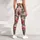 East Asian Imperial Dragon With Lotus Clouds For Yoga, Fitness, And Lounge Style Leggings - 5