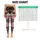 Dark Vintage Rose Florals With Blush Garden Blooms For Casual Everyday Feminine Style Leggings - 3