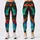 Tropical Butterfly Garden With Hibiscus Florals For Yoga Studio And Resort Days Style Leggings - 1