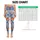 Denim Blue Butterfly Wildflowers For Summer Yoga, Festivals, Beach Days And Travel Leggings - 3