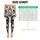 Gothic Pirate Skull Crossbones Black Gray Tattoo Flash Streetwear For Rebel Women Leggings - 3