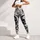 Gothic Pirate Skull Crossbones Black Gray Tattoo Flash Streetwear For Rebel Women Leggings - 6
