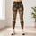 Vintage Botanical Bouquet With Boho Garden Florals For Resort Travel And Yoga Lovers Leggings - 6