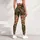 Vintage Botanical Bouquet With Boho Garden Florals For Resort Travel And Yoga Lovers Leggings - 4