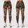 Vintage Botanical Bouquet With Boho Garden Florals For Resort Travel And Yoga Lovers Leggings - 1