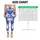 Cobalt Hibiscus And Palm Floral Resort Botanical Style For Chic Summer Vacations Leggings - 3