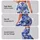 Cobalt Hibiscus And Palm Floral Resort Botanical Style For Chic Summer Vacations Leggings - 2