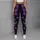 Purple Butterfly Cascade With Violet Petals For Casual Yoga Lounge Style Women Gift Leggings - 4