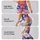 Raspberry Pink Retro Floral Daisy Cascade For Euro American Boutique Style Women Leggings - 2