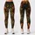 Dark Botanical Foliage Autumn Tropical Boho Yoga Activewear Seasonal Style For Women Leggings - 1