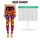 Dramatic Tropical Floral Bouquet On Black For Vacation Yoga And Resort Fitness Style Leggings - 3