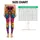 Colorful Cartoon Cat Mosaic For Gym Dance Festivals And Playful Streetwear Lovers Leggings - 3