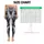 Monochrome Sumi E Brushstroke Cascade For Modern Studio Workouts And Athleisure Style Leggings - 3