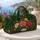 Rose Garden Name Cartouche Botanical Floral For Romantic Getaways And Bridesmaids Quilted Weekend Bag - 5