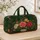 Rose Garden Name Cartouche Botanical Floral For Romantic Getaways And Bridesmaids Quilted Weekend Bag - 4