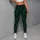 Emerald Leopard Rosettes With Vintage Wildcat Style For Bold Night Out Fashion Looks Leggings - 4