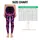 Neon Star Cosmos With Magenta Galaxy Swirls For Nightlife Streetwear Style Vibes Leggings - 3