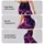 Neon Star Cosmos With Magenta Galaxy Swirls For Nightlife Streetwear Style Vibes Leggings - 2