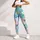Aqua Butterfly Garden Floral Meadow For Spring Outings And Fresh Countryside Style Leggings - 5