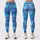 Ocean Blue Mermaid Fish Scales Mosaic For Yoga, Gym, Dance, And Everyday Coastal Style Leggings - 1