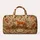 Woodland Fox Rabbit Hedgehog Autumn Leaves Cottagecore Travel Gift For Nature Lovers Quilted Weekend Bag - 6