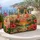 Tropical Sunset Palm Trees Hibiscus Ocean Vacation Hawaiian Floral Name Gift For Women Quilted Weekend Bag - 5