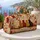 Elegant Autumn Cats With Maple Leaves Acorns And Vines For Fall Travel Pet Lover Gifts Quilted Weekend Bag - 5