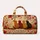 Elegant Autumn Cats With Maple Leaves Acorns And Vines For Fall Travel Pet Lover Gifts Quilted Weekend Bag - 6