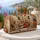 Fox Autumn Woodland Folk Art With Oak Leaves For Fall Travel And Holiday Gifts For Her Quilted Weekend Bag - 5